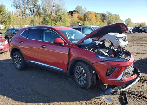 2025 Buick Envision Preferred z USA, uszkodzony, nr VIN LRBFZKE4XSD091277